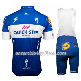 Tenue Maillot + Cuissard à Bretelles 2018 Quick Step Floors N001